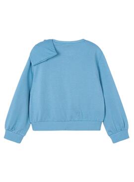 Sudadera Mayoral lazo azul para niña