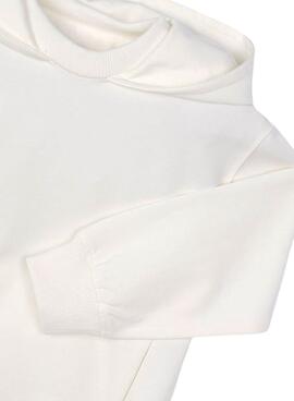 Sudadera Mayoral capucha blanco para niño