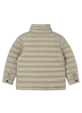 Chaqueton Mayoral ligero beige para niño