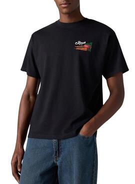 Camiseta Levis Graphic Vintage Fresh negro para hombre