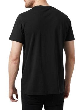 Camiseta Helly Hansen Core negro para hombre