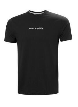 Camiseta Helly Hansen Core negro para hombre