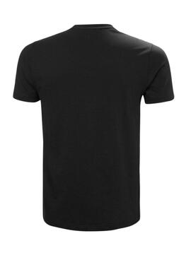 Camiseta Helly Hansen Core negro para hombre