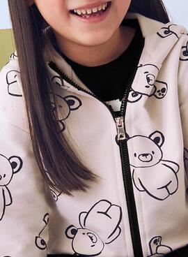 Chándal Mayoral 2 pantalones negro y beis niña