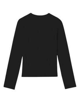 Camiseta Mayoral canale cut out negro para niña