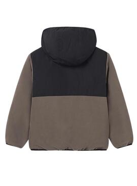 Chaquetón Mayoral reversible negro para niño