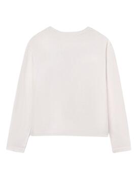 Camiseta Mayoral print blanco coche para niño