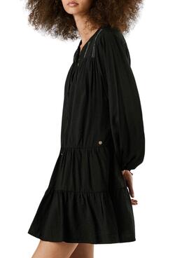 Vestido Pepe Jeans Paule negro para mujer