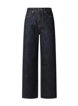 Pantalón Vaquero Pepe Jeans Lexa pierna recta lavado oscuro para mujer