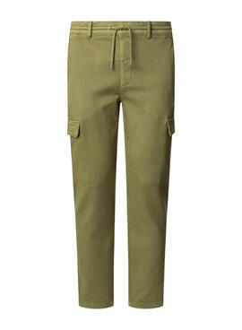 Pantalón Pepe Jeans Gymdigo Cargo verde para hombre