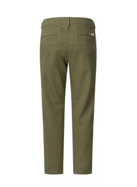 Pantalón Pepe Jeans Gymdigo Chino verde para hombre