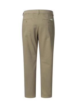 Pantalón Pepe Jeans Gymdigo Chino beige para hombre