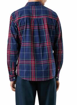 Camisa Pepe Jeans Courtney cuadros azul para hombre