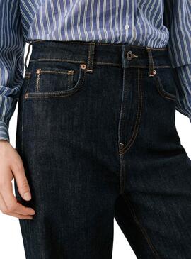 Pantalón Vaquero Pepe Jeans Lexa pierna recta lavado oscuro para mujer