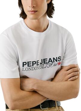 Camiseta Pepe Jeans Matthew blanco para hombre