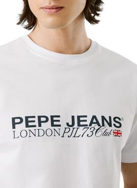 Camiseta Pepe Jeans Matthew blanco para hombre