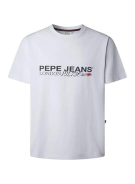 Camiseta Pepe Jeans Matthew blanco para hombre