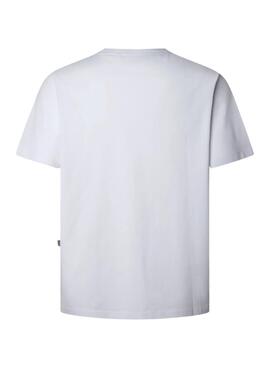Camiseta Pepe Jeans Matthew blanco para hombre
