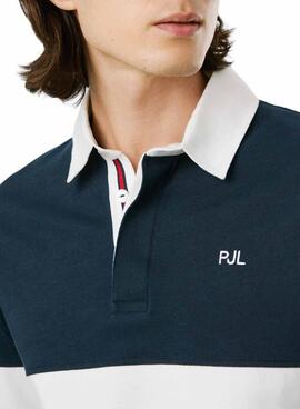 Polo Pepe Jeans Ralf Rugby bicolor para hombre