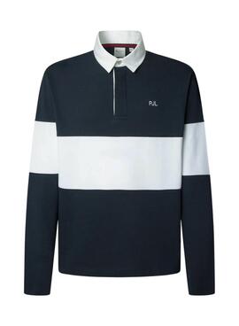 Polo Pepe Jeans Ralf Rugby bicolor para hombre