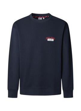 Sudadera Pepe Jeans Mason cuello redondo marino para hombre