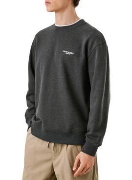 Sudadera Pepe Jeans Terry cuello redondo gris para hombre