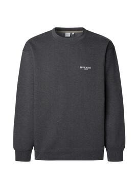 Sudadera Pepe Jeans Terry cuello redondo gris para hombre