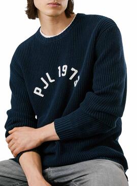 Jersey Pepe Jeans Powel marino para hombre