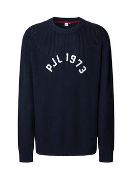 Jersey Pepe Jeans Powel marino para hombre