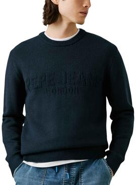 Jersey Pepe Jeans Phineas marino para hombre