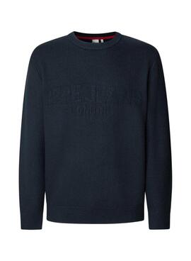 Jersey Pepe Jeans Phineas marino para hombre