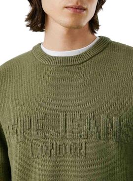 Jersey Pepe Jeans Phineas verde para hombre