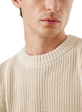 Jersey Pepe Jeans Parker beige para hombre