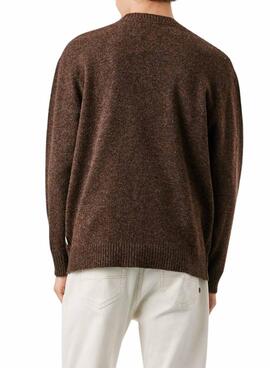 Jersey Pepe Jeans Phelan perro marrón para hombre