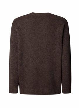 Jersey Pepe Jeans Phelan perro marrón para hombre