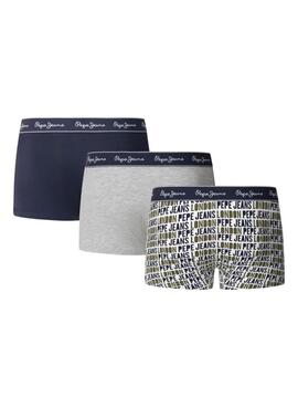 Pack de 3 calzoncillos Pepe Jeans Logo para hombre