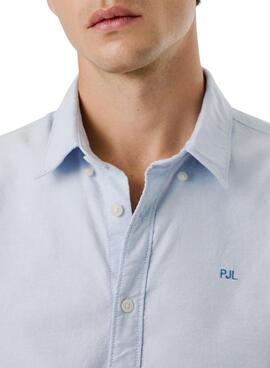 Camisa Pepe Jeans Cluny Oxford azul para hombre