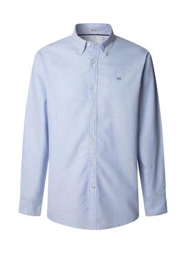 Camisa Pepe Jeans Cluny Oxford azul para hombre