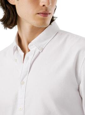 Camisa Pepe Jeans Cluny Oxford blanco para hombre