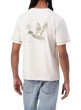 Camiseta Pepe Jeans Tarsey beige para hombre