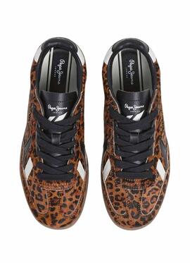 Zapatillas Pepe Jeans Ball Print leopardo para mujer