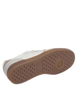 Zapatillas Pepe Jeans Ball Basic blanco glitter para mujer