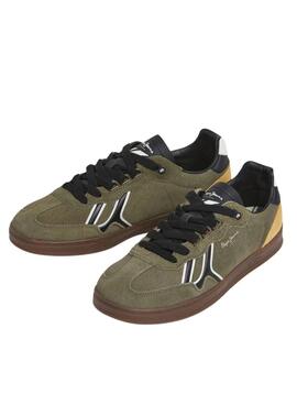 Zapatillas Pepe Jeans Ball Mix verde para hombre