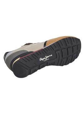 Zapatillas Pepe Jeans Brit Colors beige para hombre