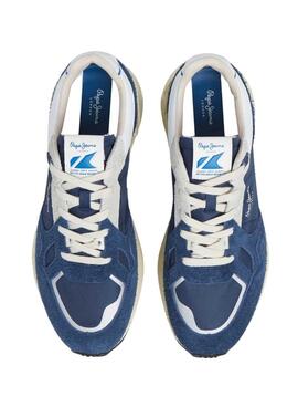 Zapatillas Pepe Jeans Marlon Vibe azul para hombre