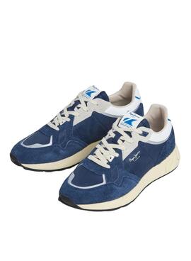 Zapatillas Pepe Jeans Marlon Vibe azul para hombre