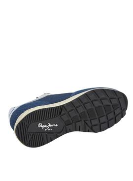 Zapatillas Pepe Jeans Marlon Vibe azul para hombre