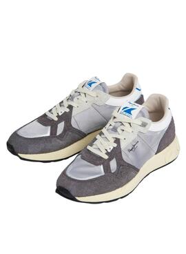 Zapatillas Pepe Jeans Marlon Vibe gris para hombre