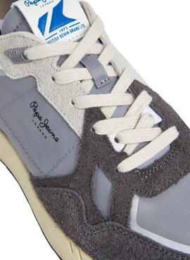 Zapatillas Pepe Jeans Marlon Vibe gris para hombre
