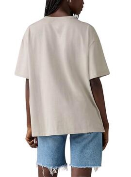 Camiseta Levis Tabor gris para mujer